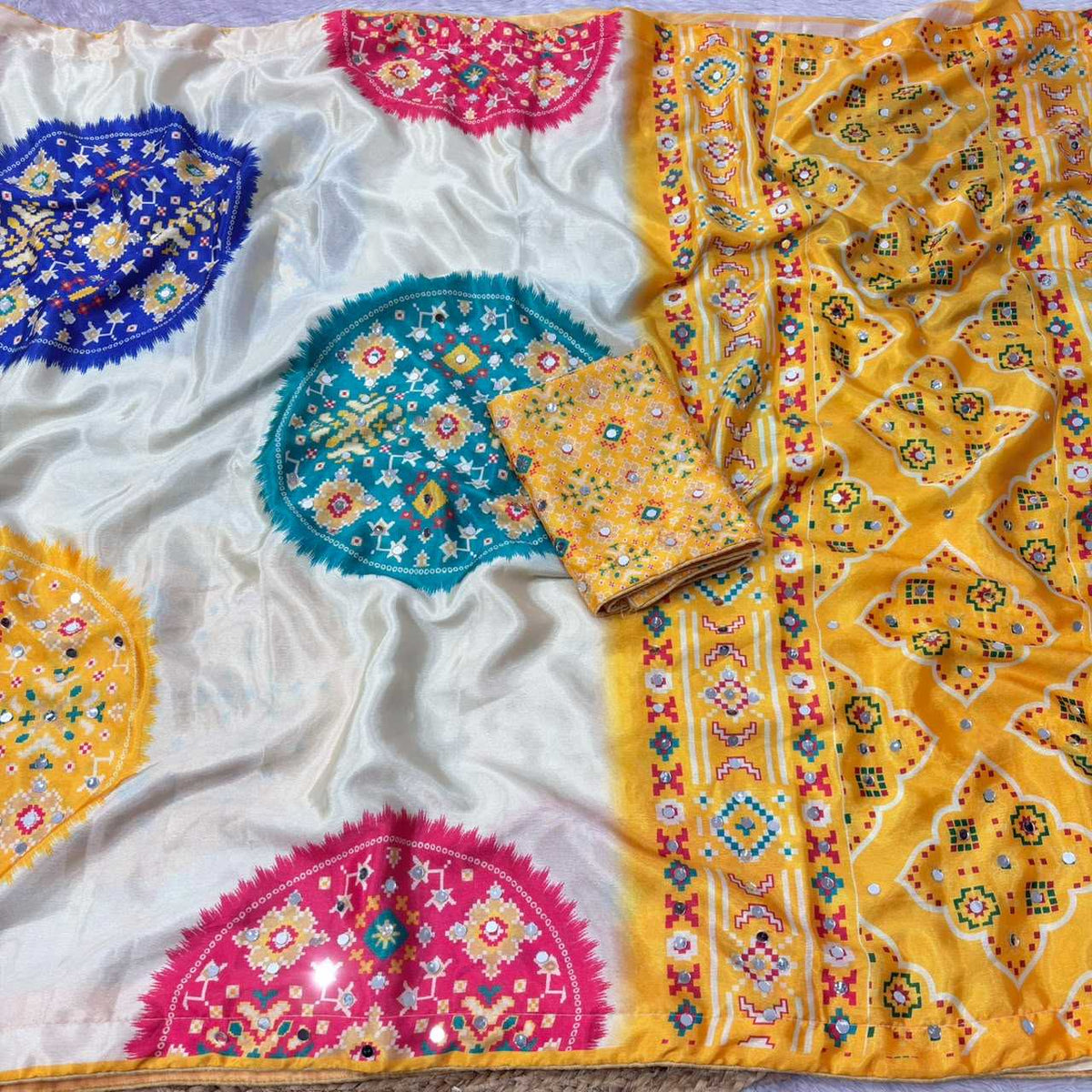 Chinon Designer Saree