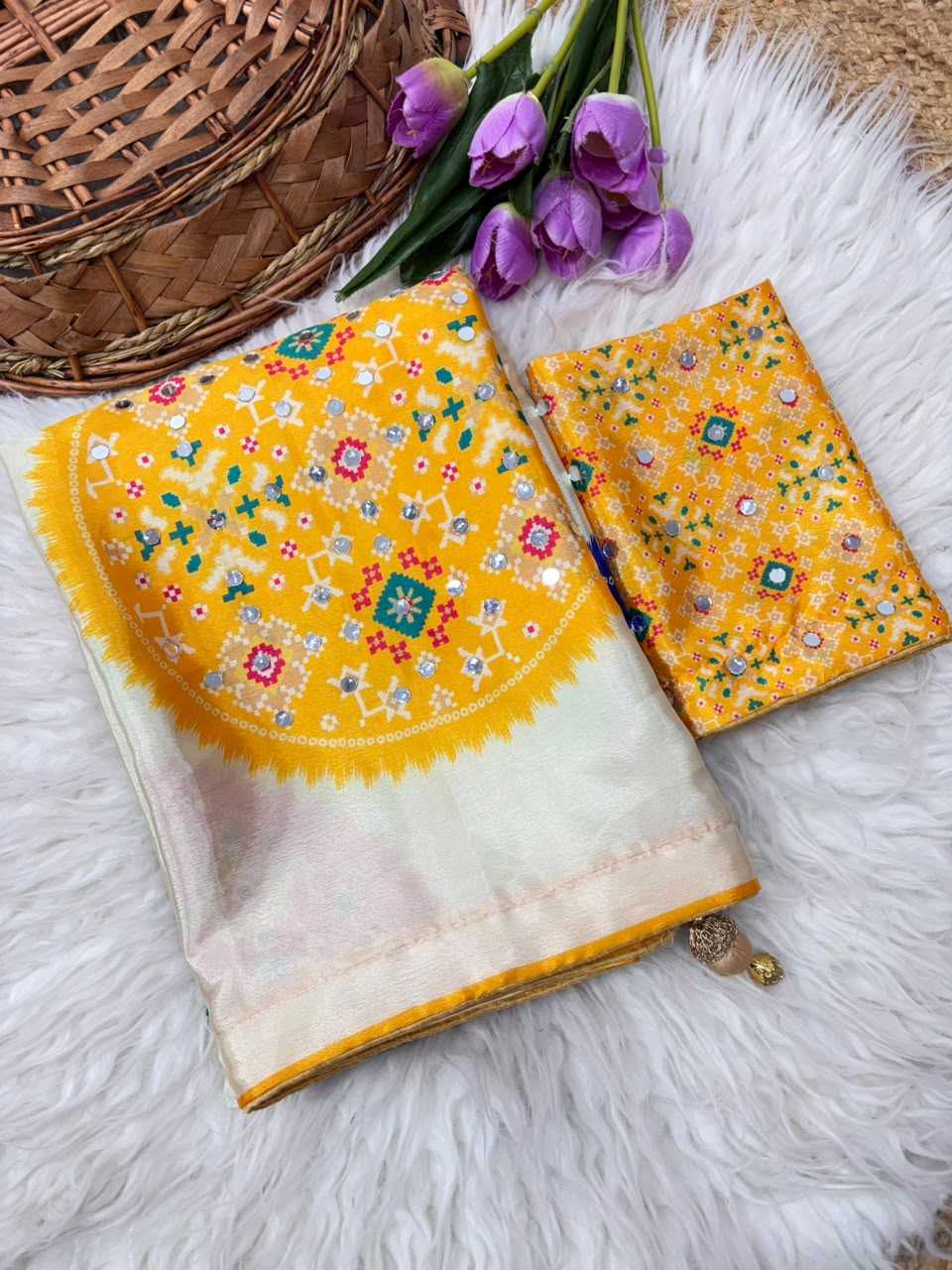 Chinon Designer Saree