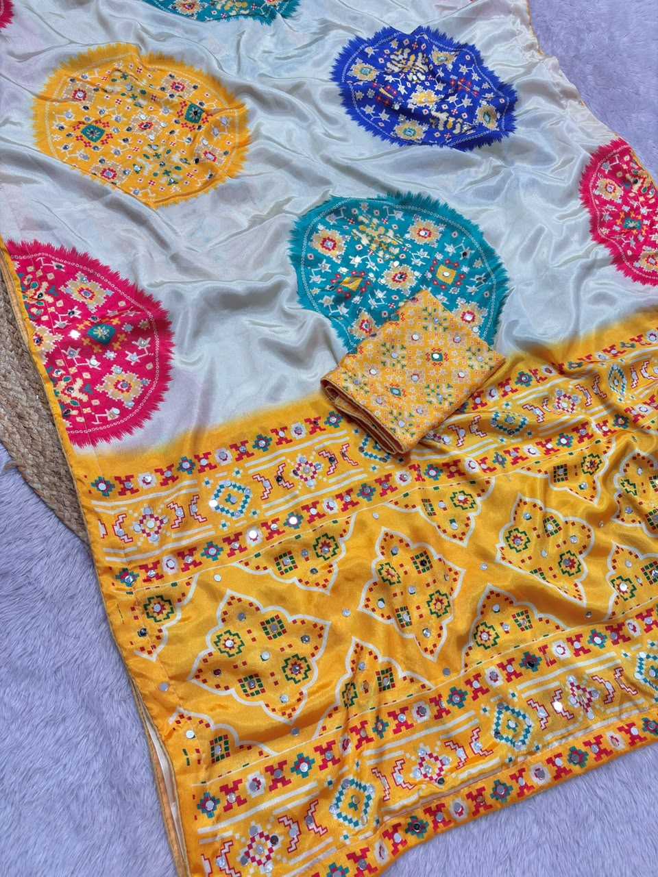 Chinon Designer Saree