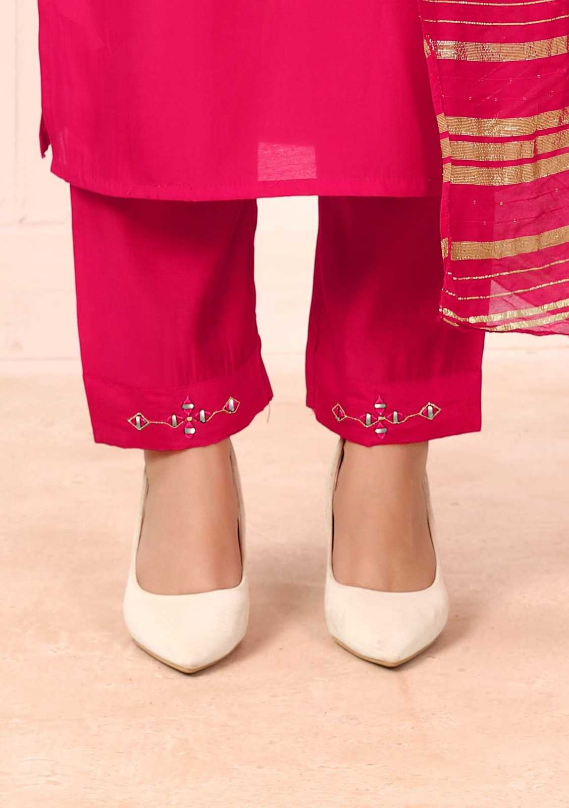 Heavy Roman Silk Casual Kurti