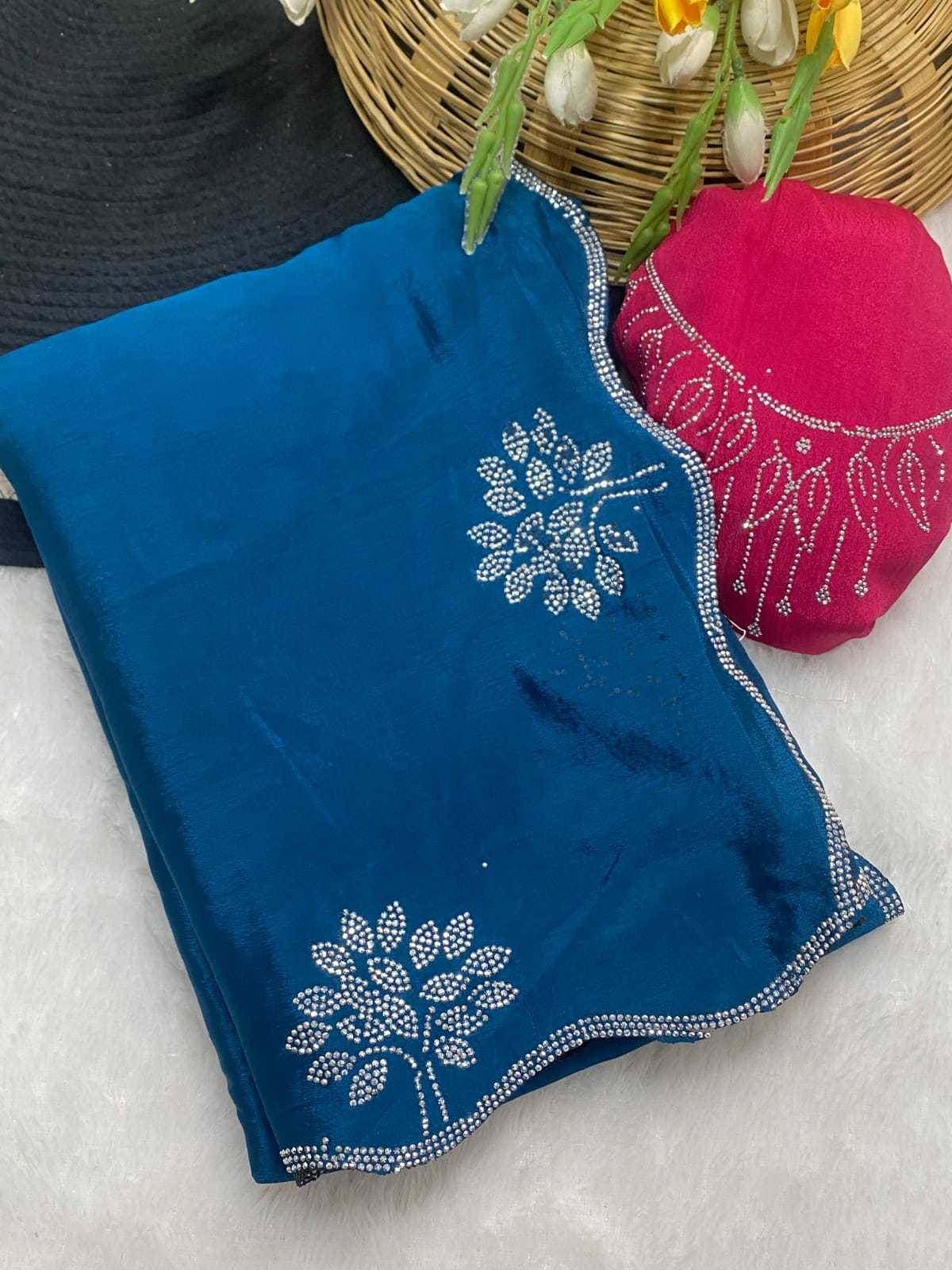 Chinon Party Wear Saree