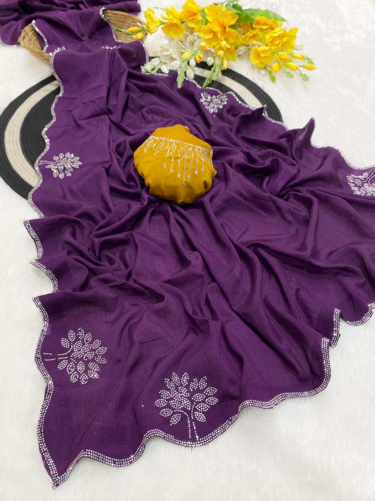 Chinon Party Wear Saree