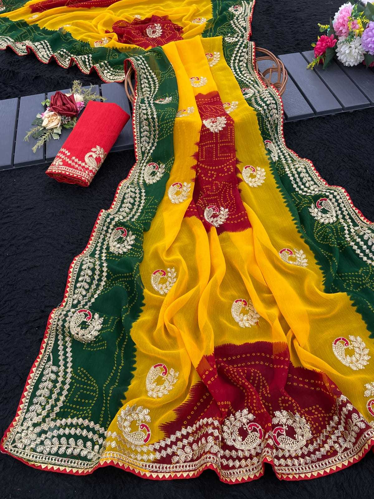 Georgette Saree