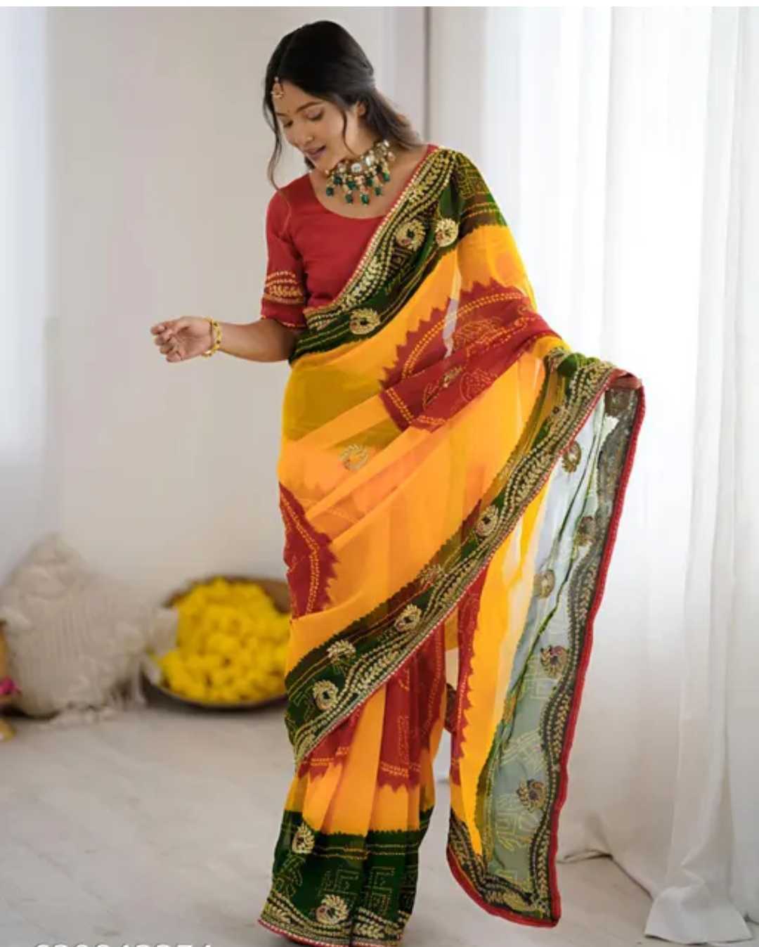 Printed Saree
