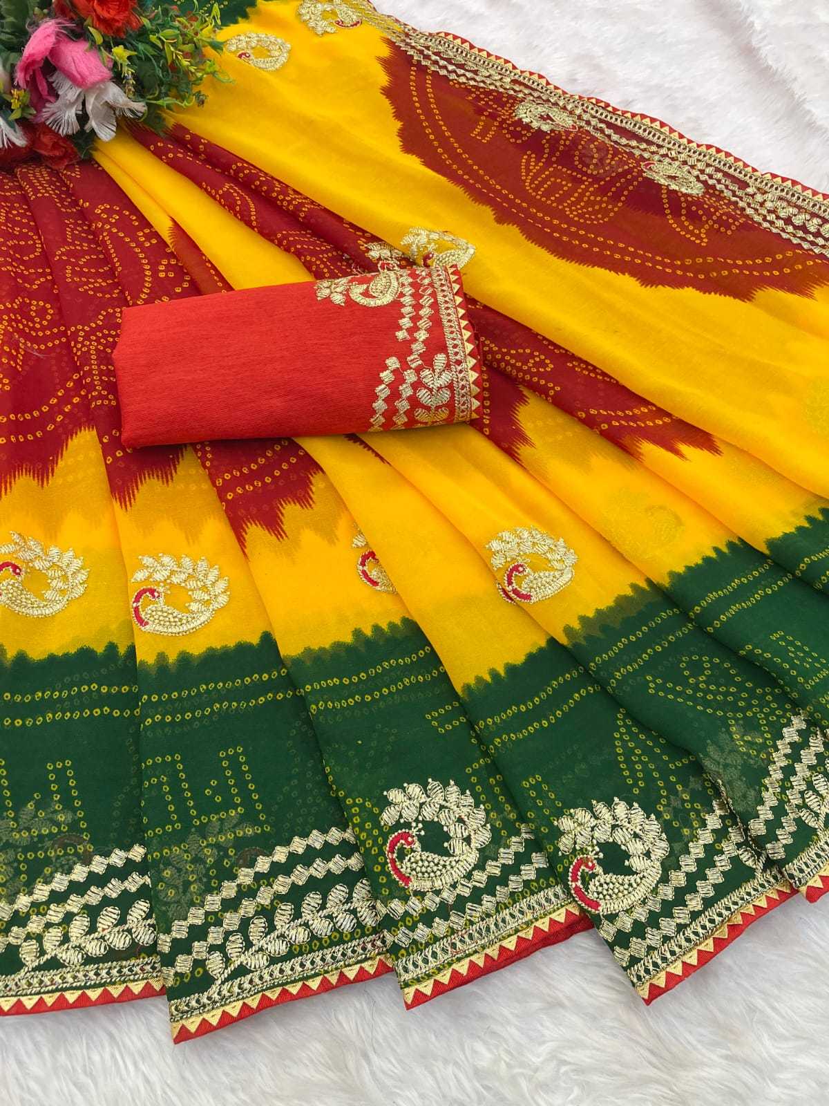 Printed Saree