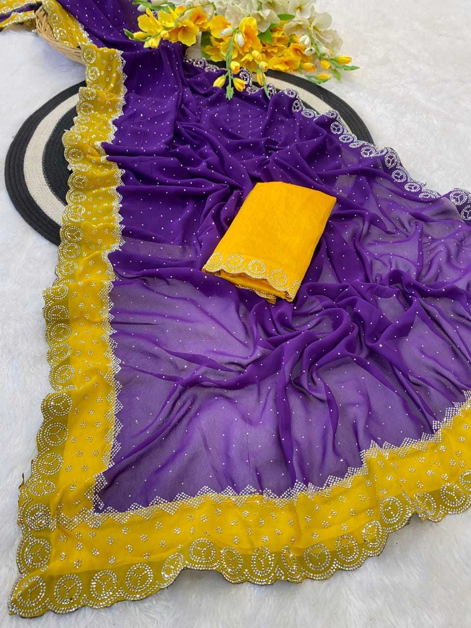 Georgette Party Wear Saree