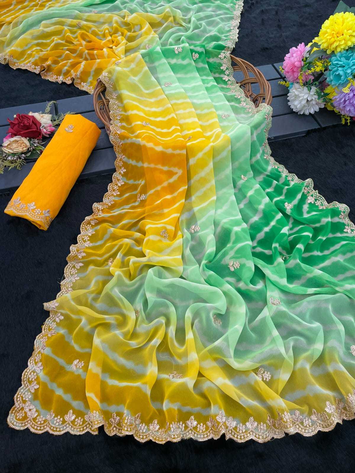 Printed Saree