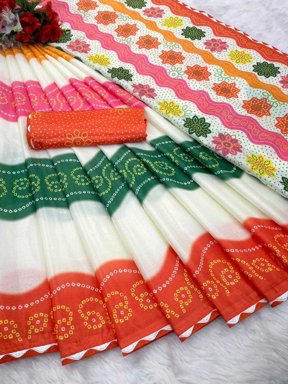 Chinon Silk Fancy Saree