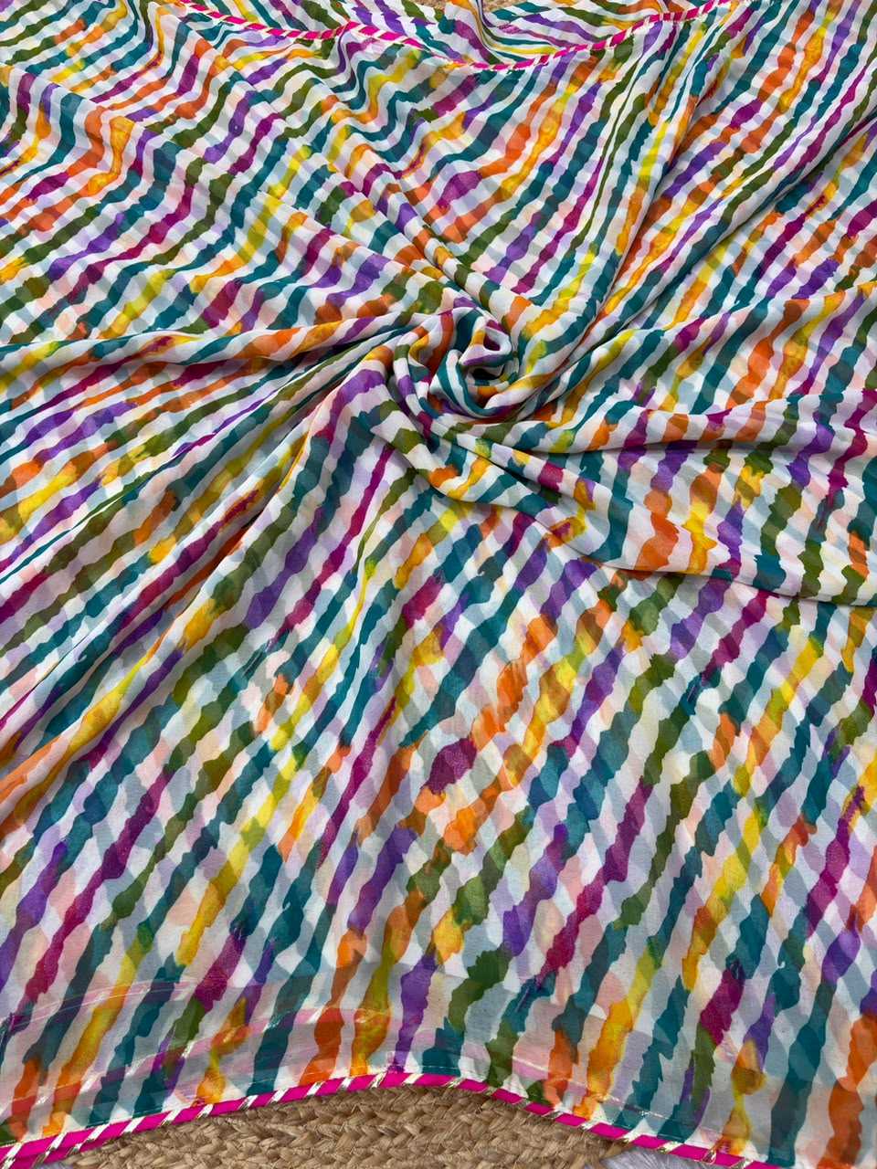Georgette Printed Saree