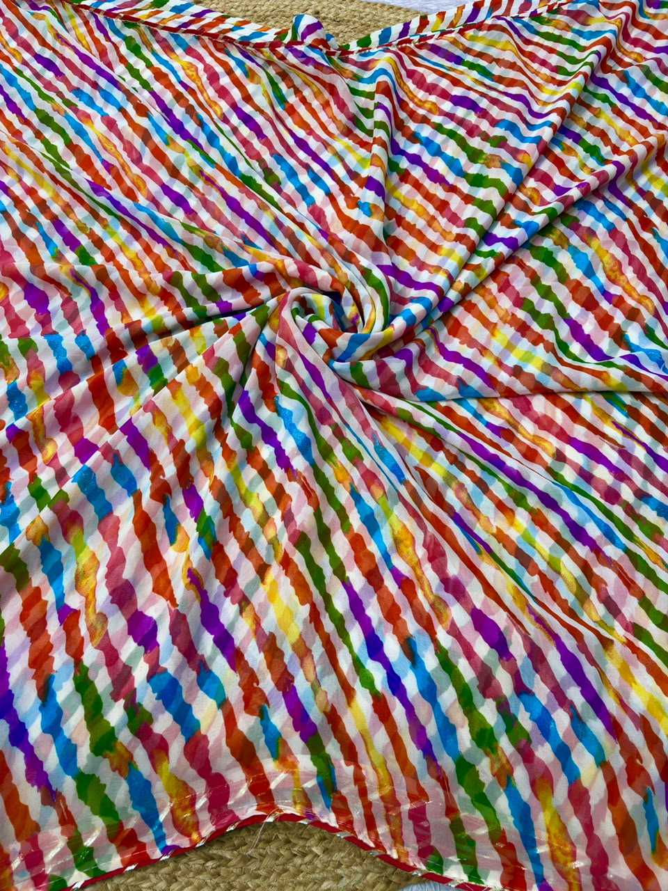 Georgette Printed Saree