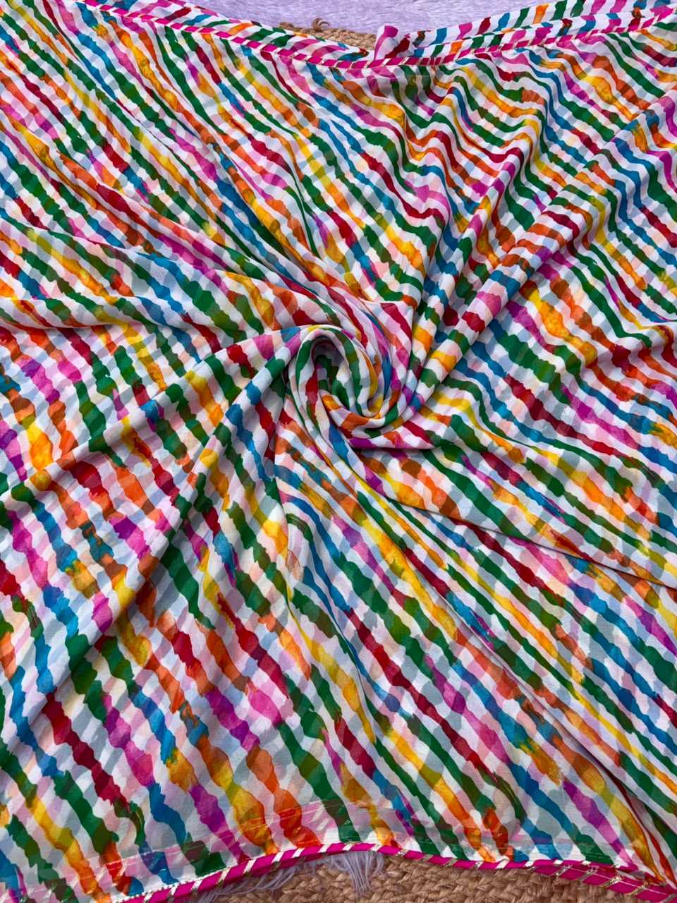 Georgette Printed Saree