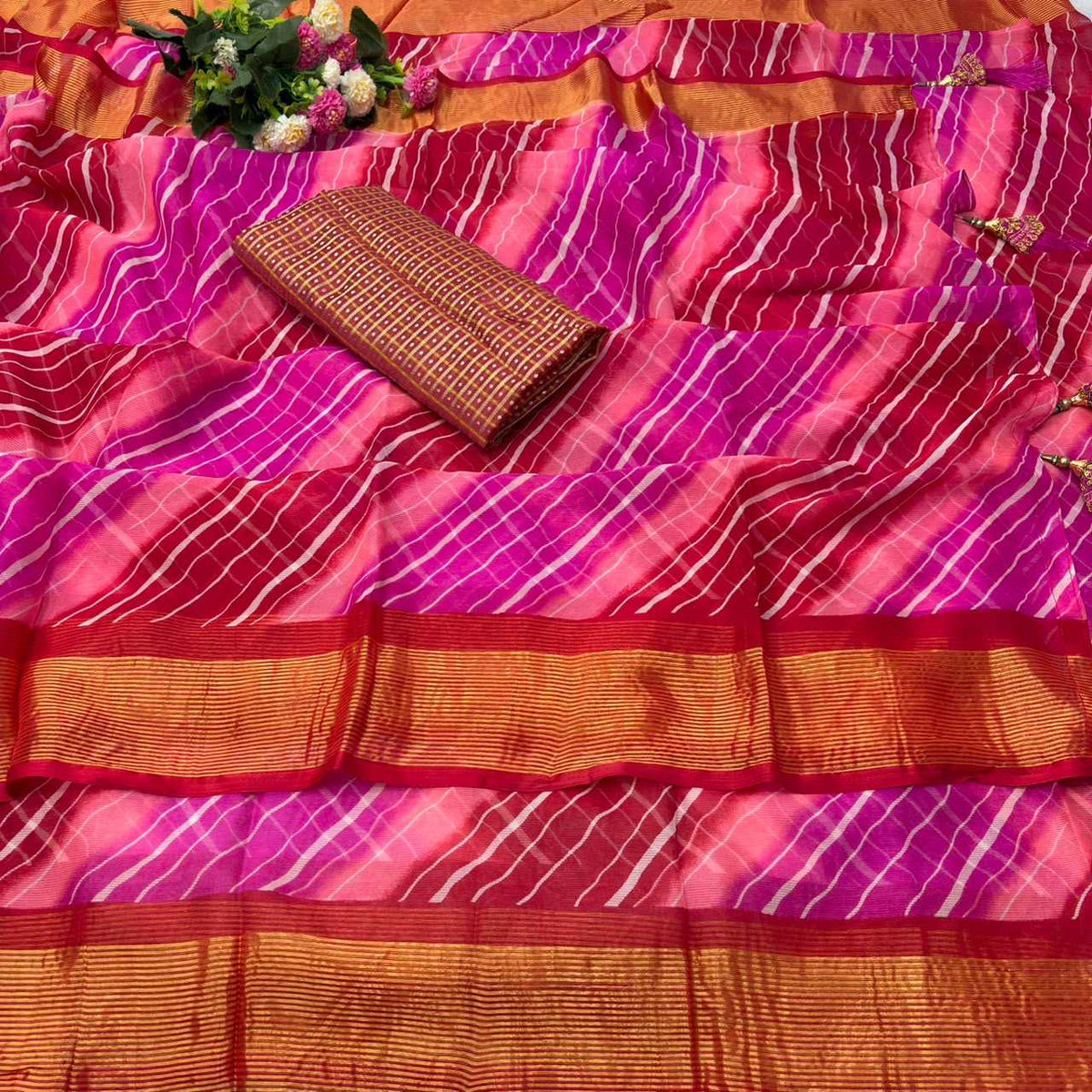 Chiffon Printed Saree