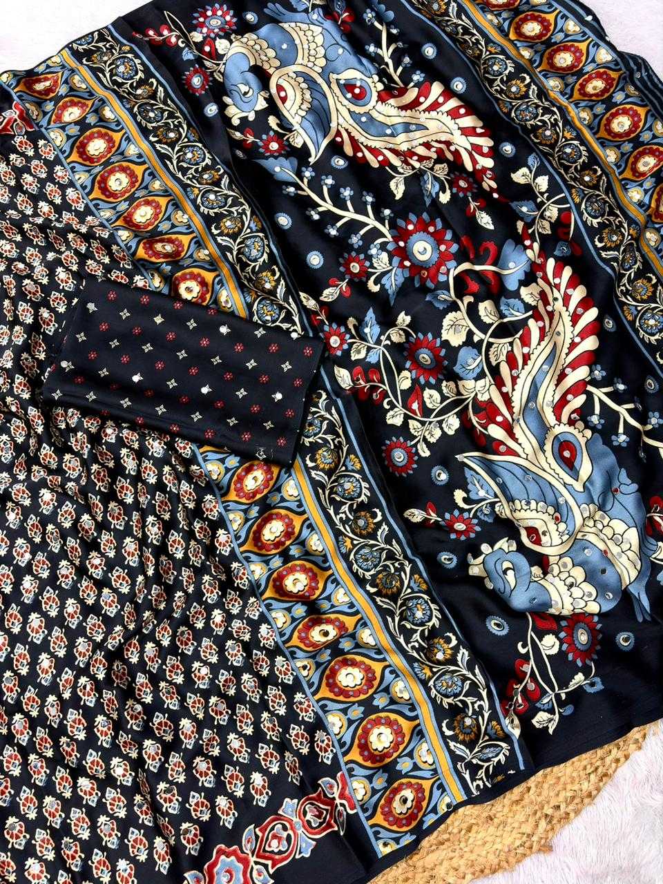 Satin Designer Saree