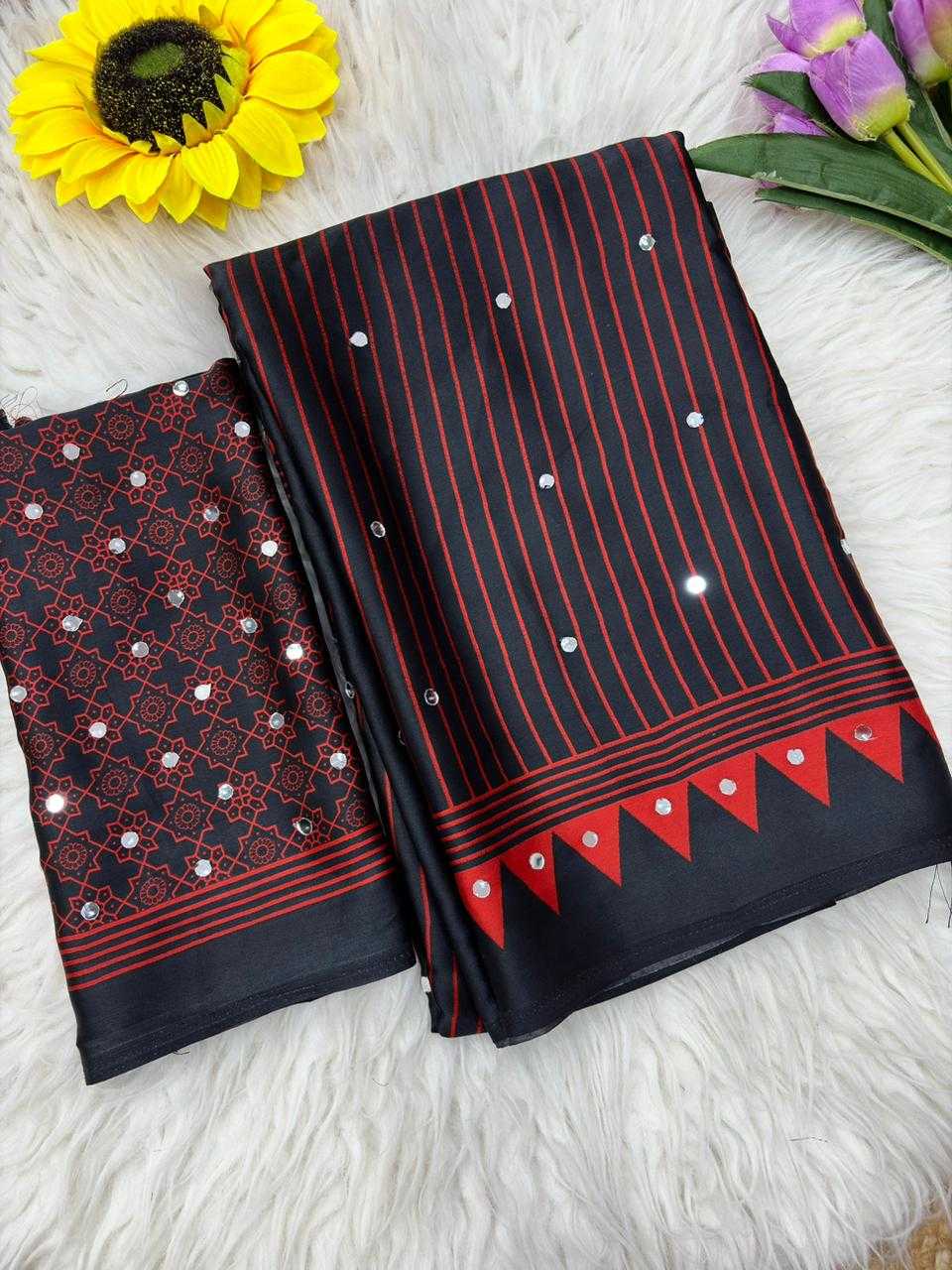 Satin Designer Saree