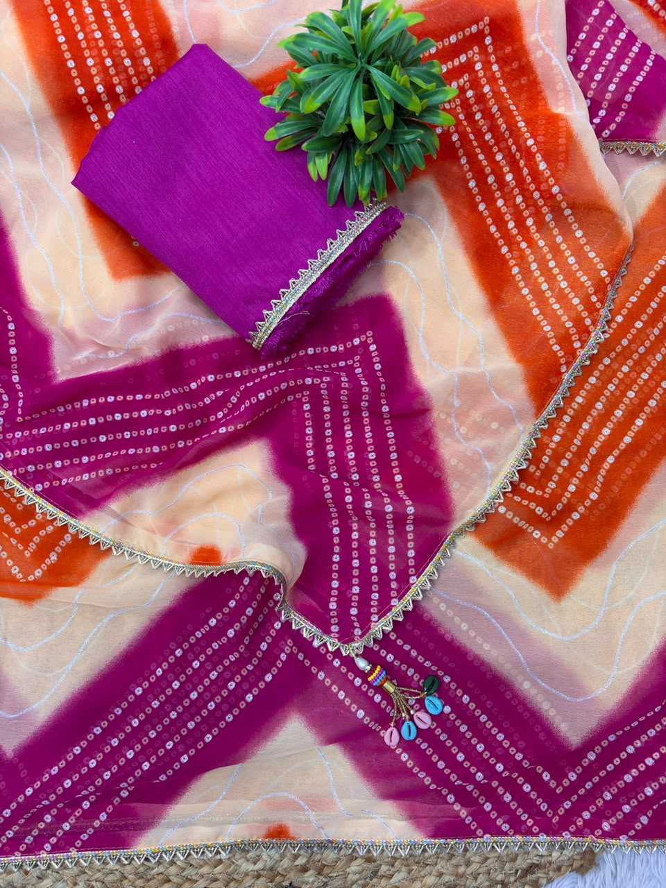 Georgette Party Wear Saree