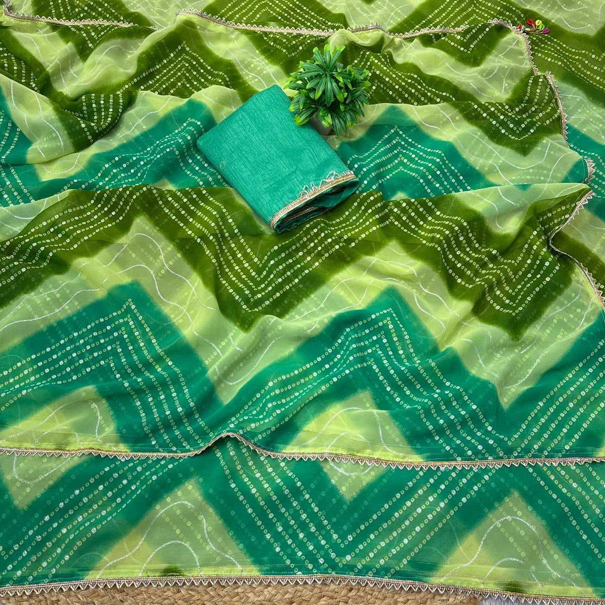 Georgette Party Wear Saree