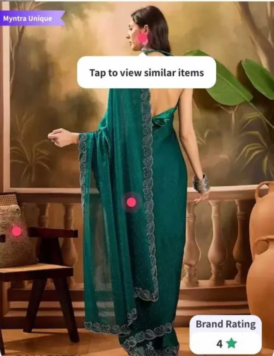 Satin Party Wear Saree