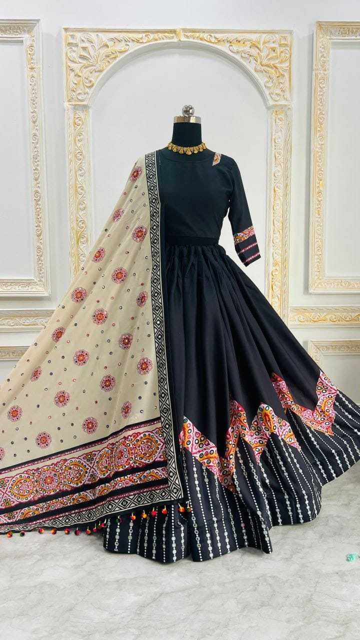 Cotton Printed Lehenga 1544