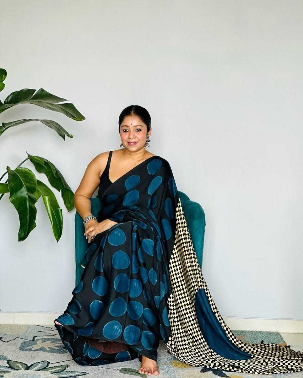 Printed Silk Saree
