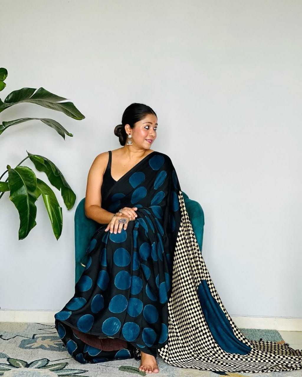 Printed Silk Saree