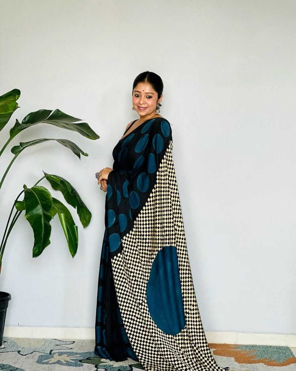 Printed Silk Saree