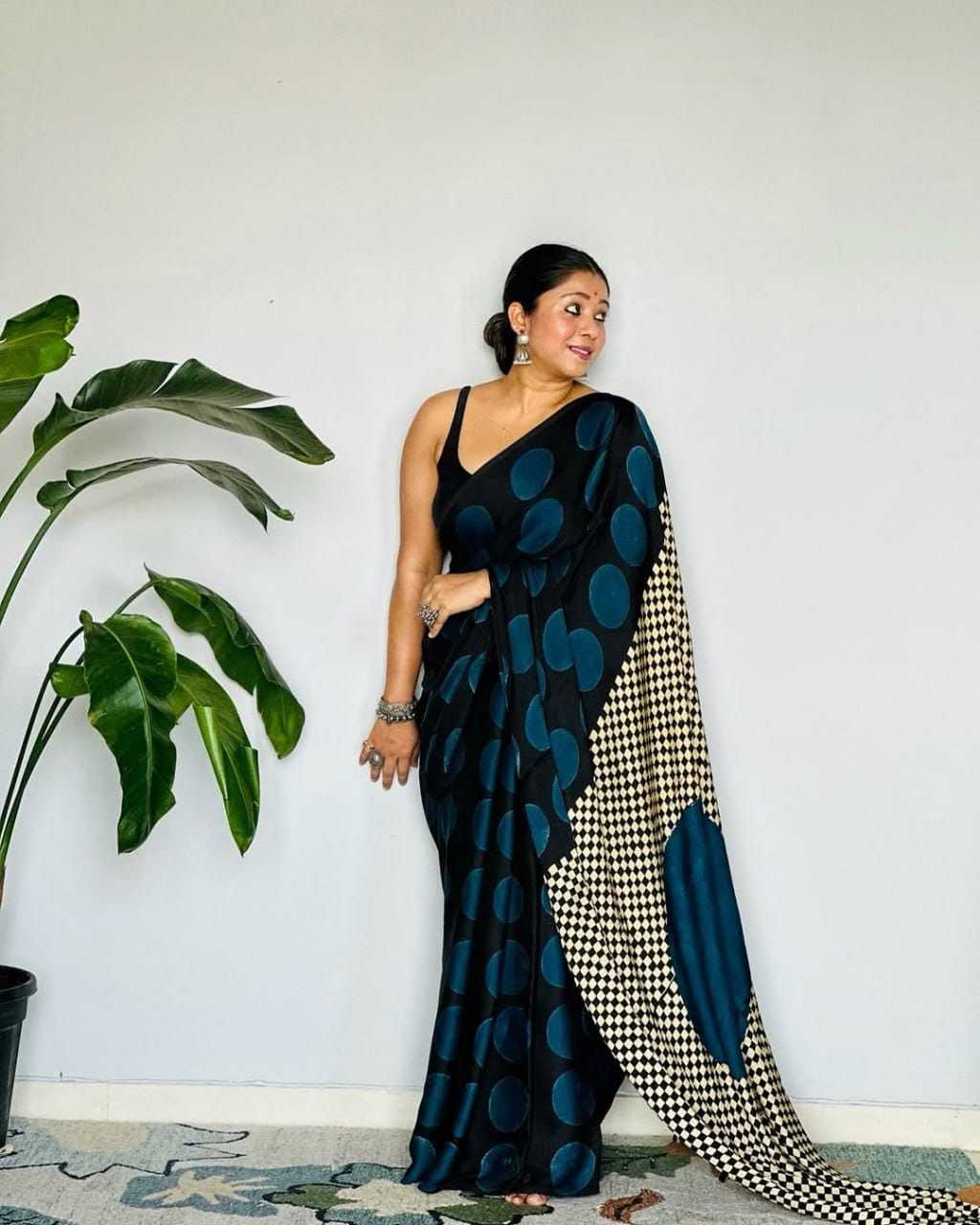 Printed Silk Saree