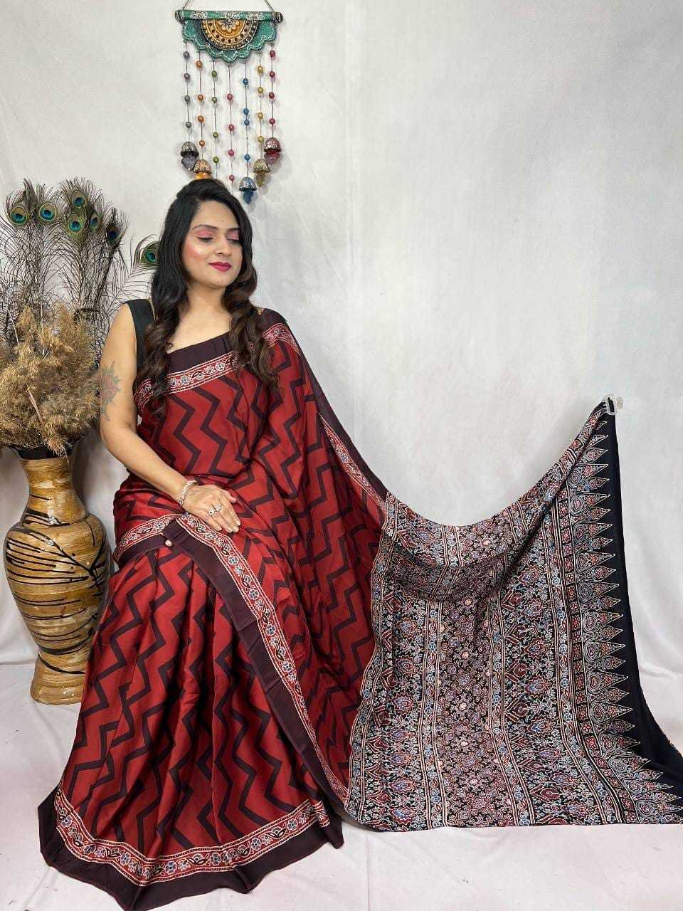 Japan Sartin Gajji Modal Saree