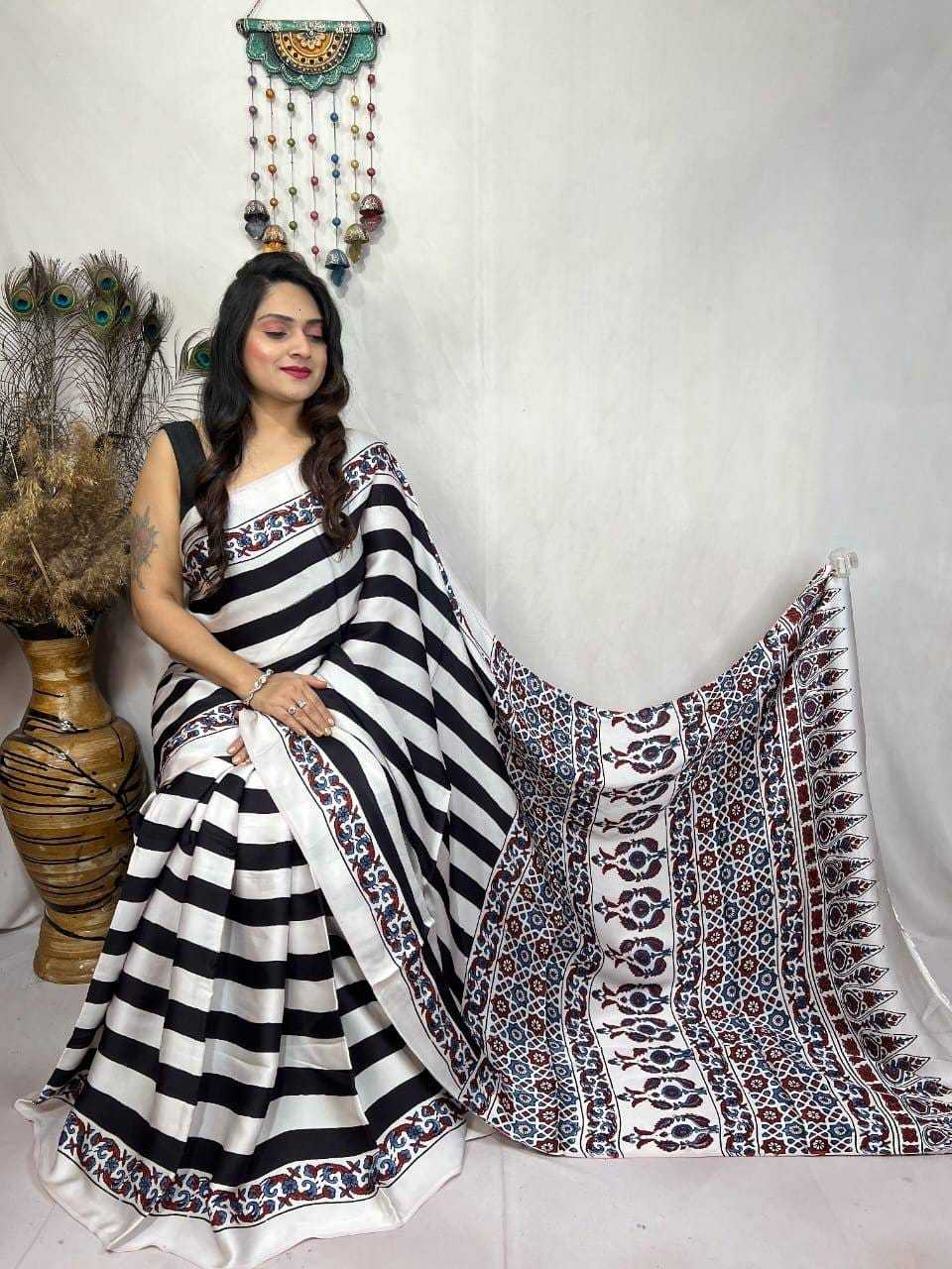 Japan Sartin Gajji Modal Saree