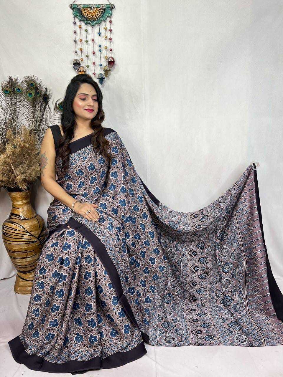 Japan Sartin Gajji Modal Saree