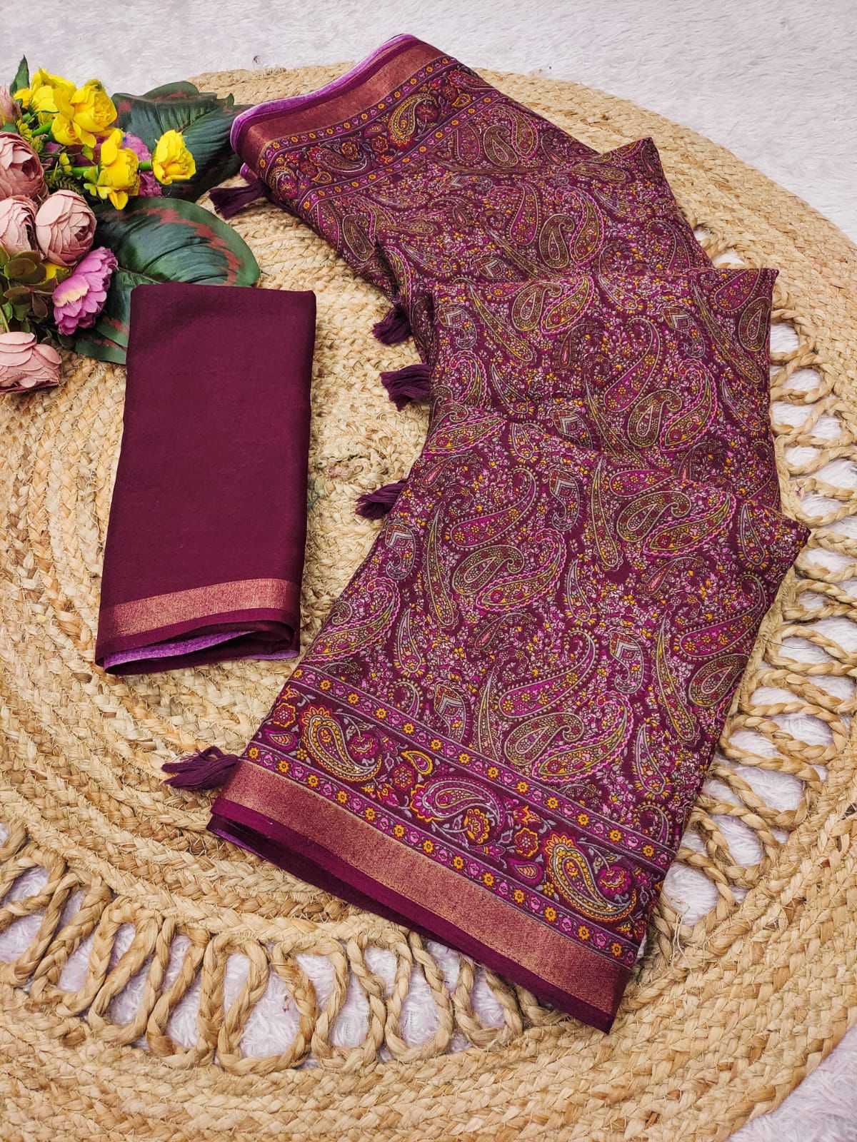 Cotton Printed Saree