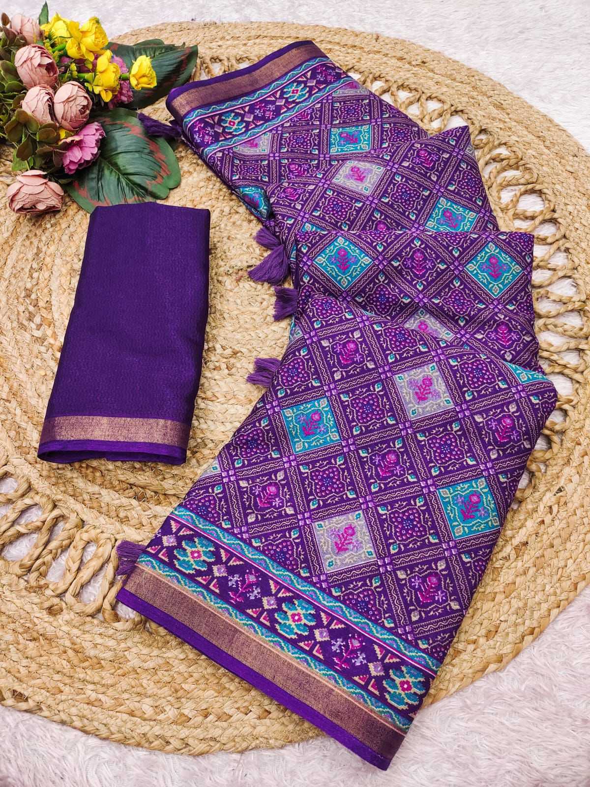 Cotton Printed Saree