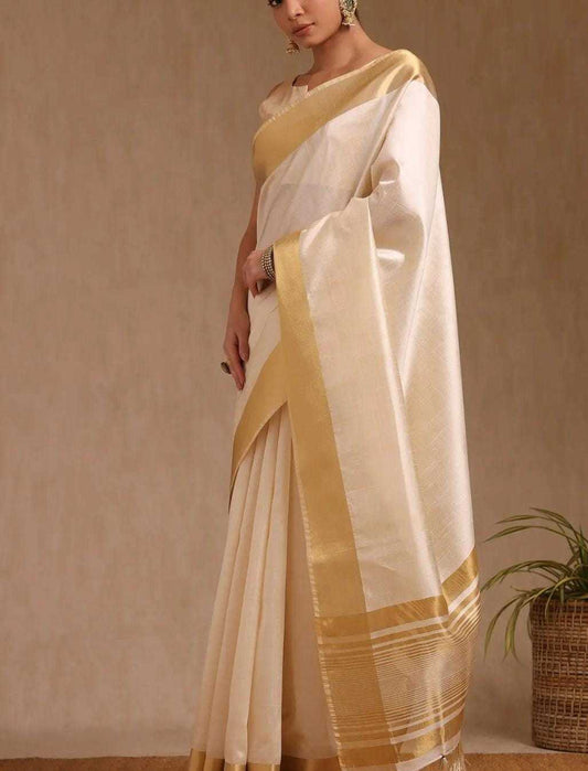 Tussar Silk Saree