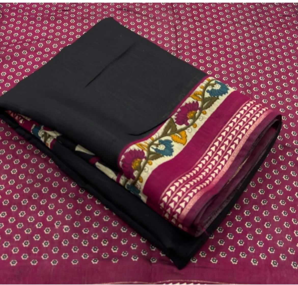 Premium Silk Zari Border Saree