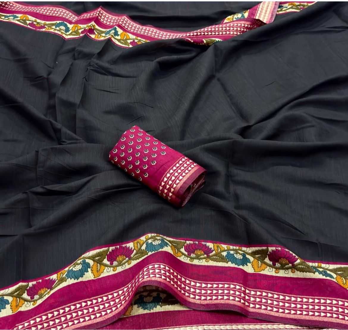 Premium Silk Zari Border Saree