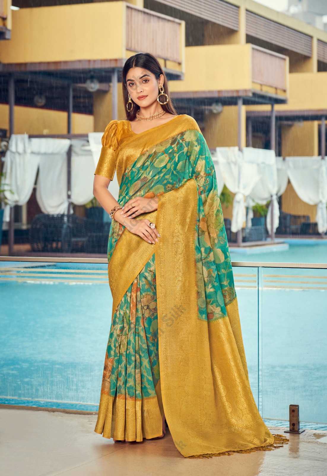 Anta Banarasi Soft Silk Designer Saree