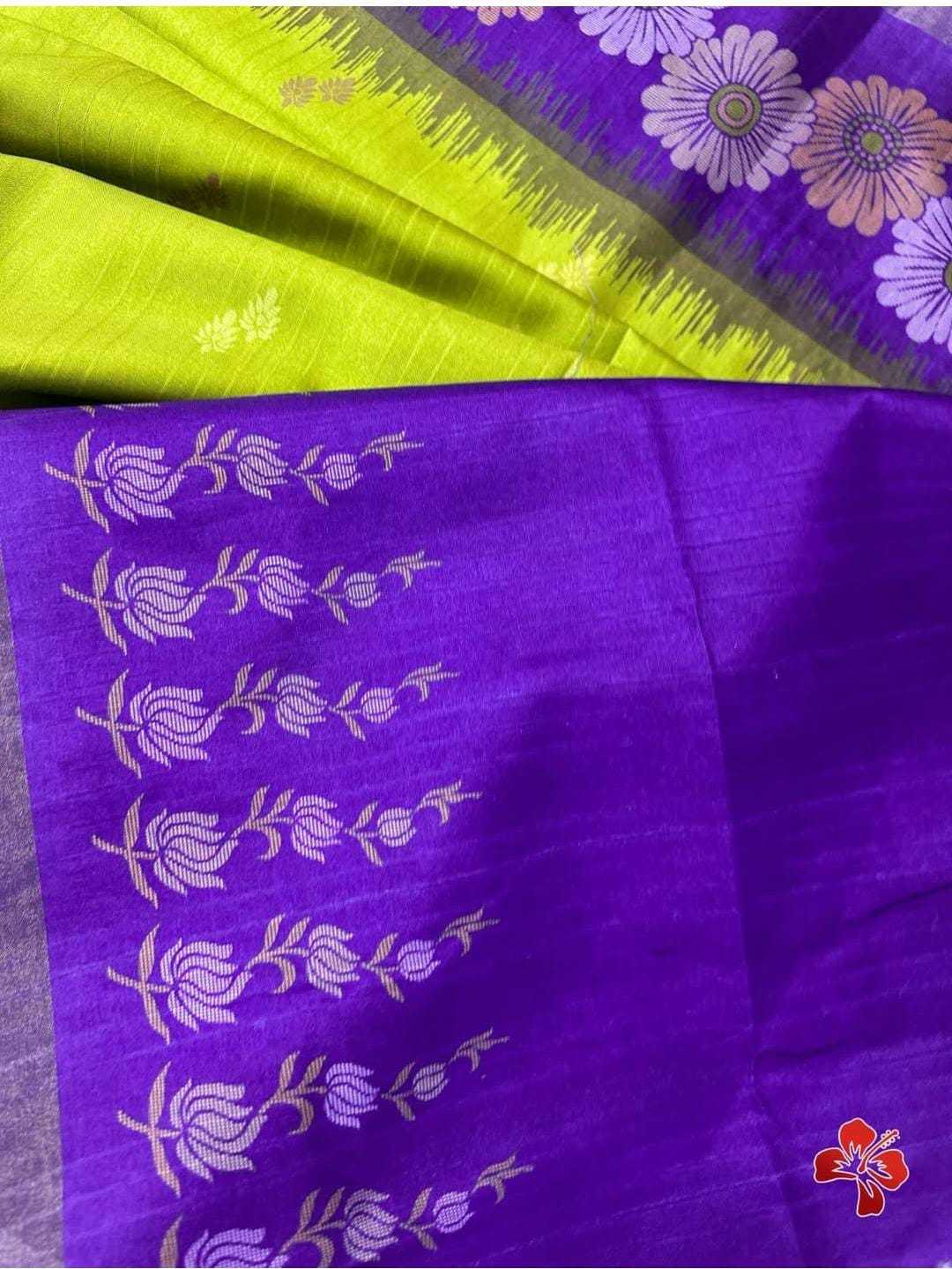 Ava Tussar Silk Printed Saree
