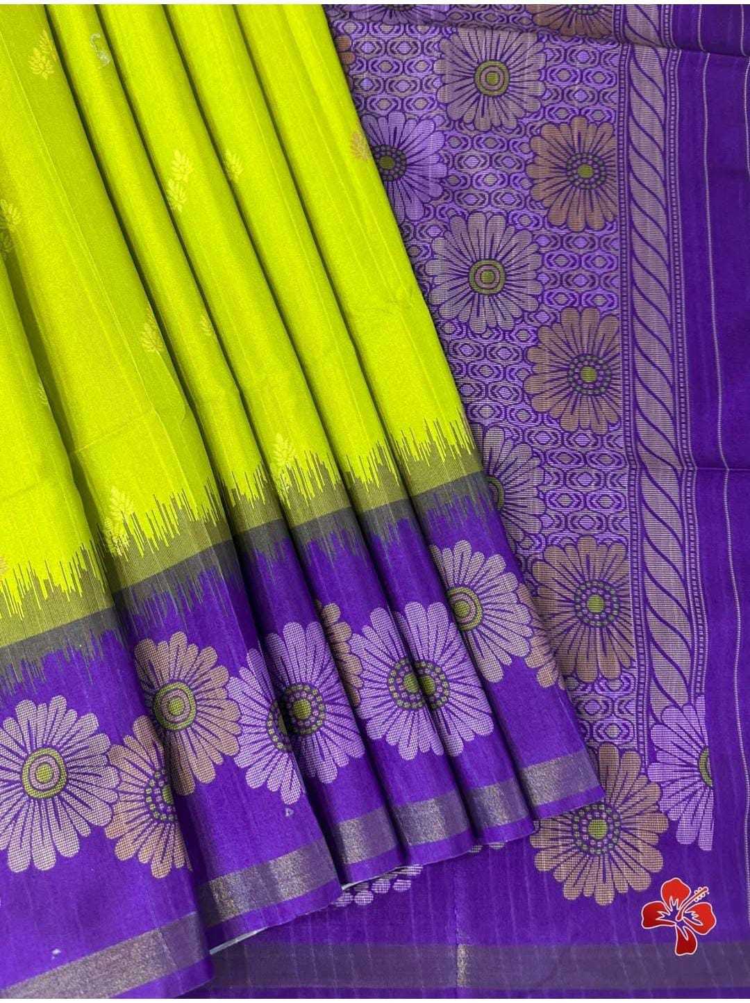 Ava Tussar Silk Printed Saree