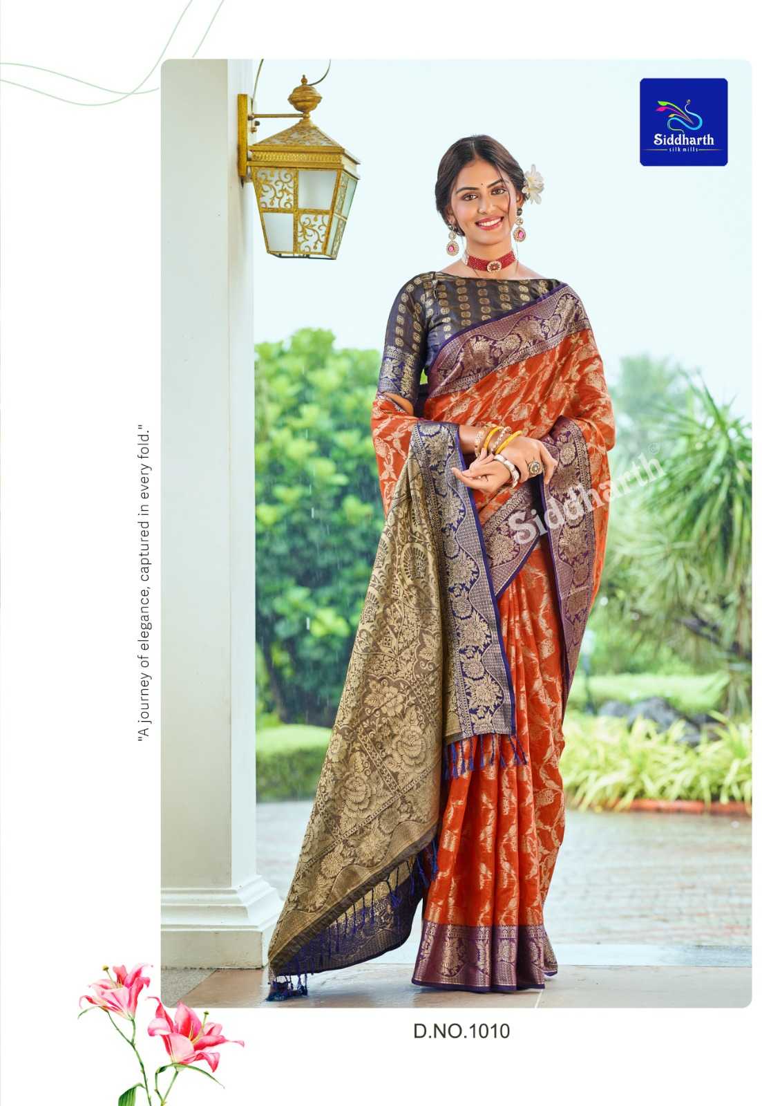 Banarasi Soft Silk Saree in Jungle Green