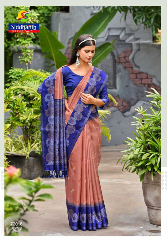 Linen Designer Saree