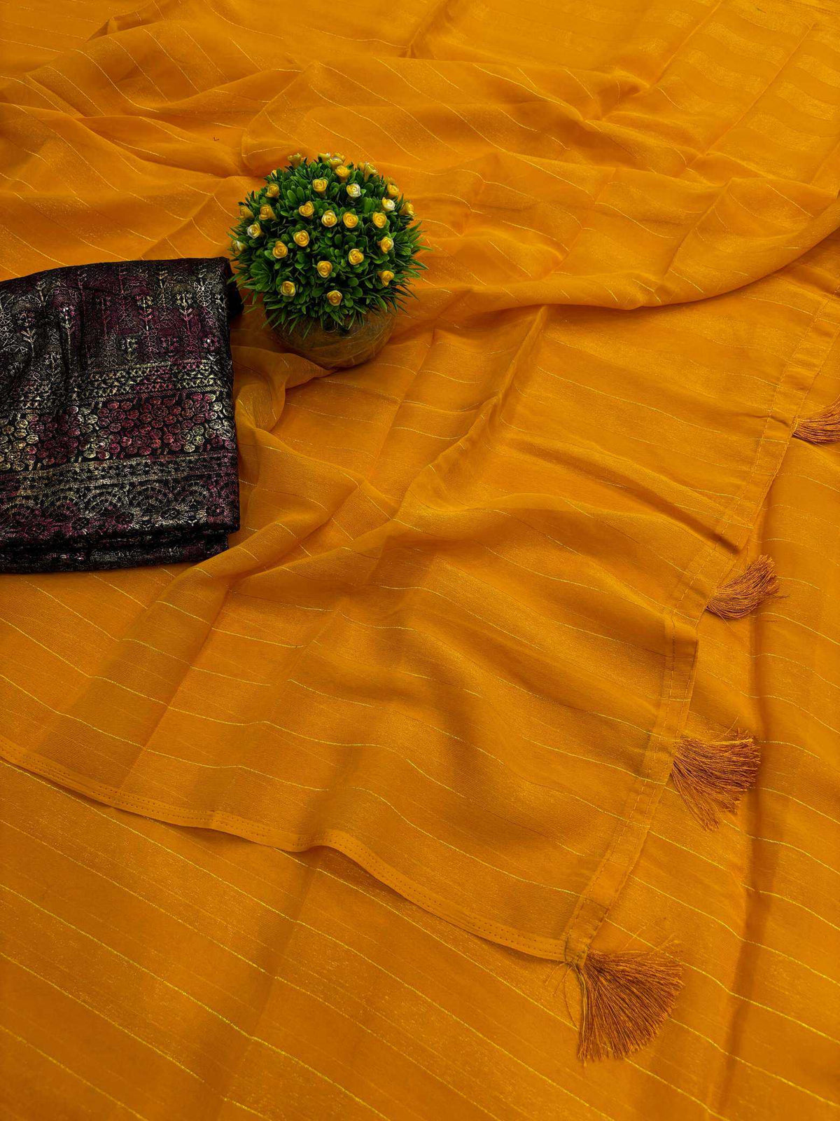 Falcon Georgette Printed Saree