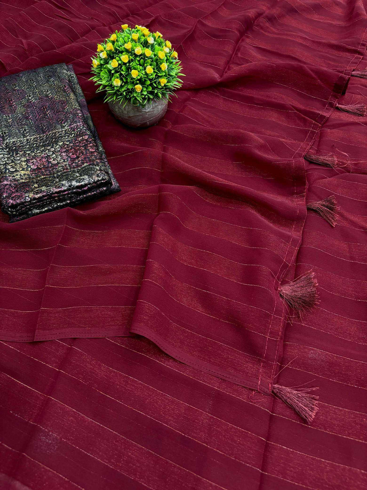 Falcon Georgette Printed Saree