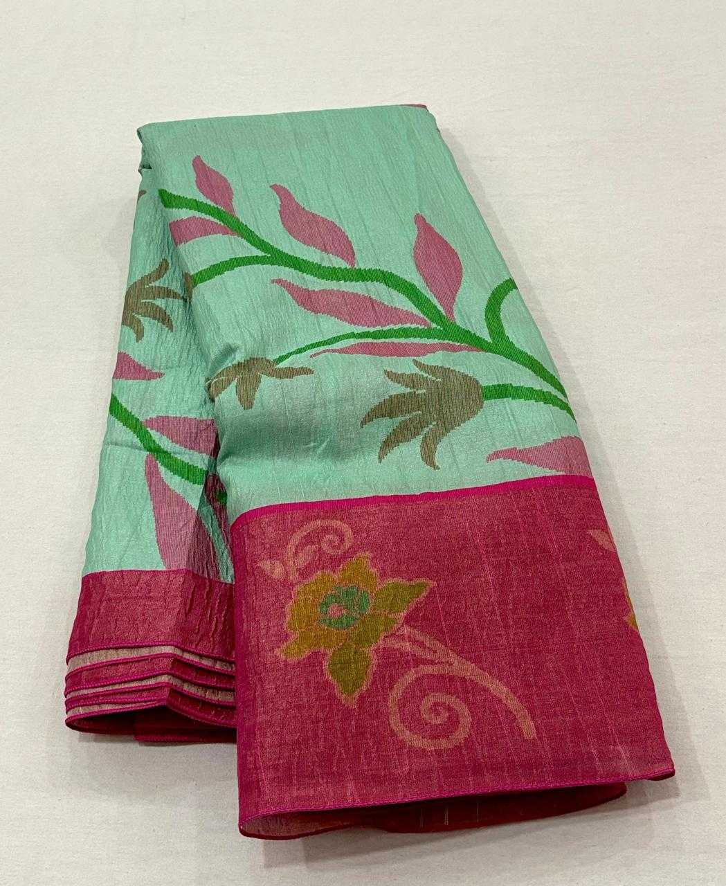 Kirti Crush Silk Patola Saree