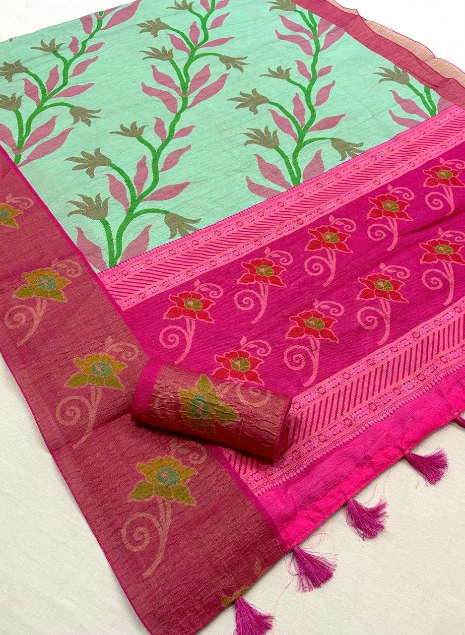 Kirti Crush Silk Patola Saree