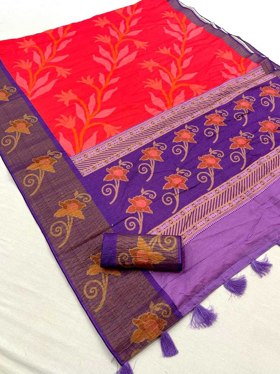 Kirti Crush Silk Patola Saree
