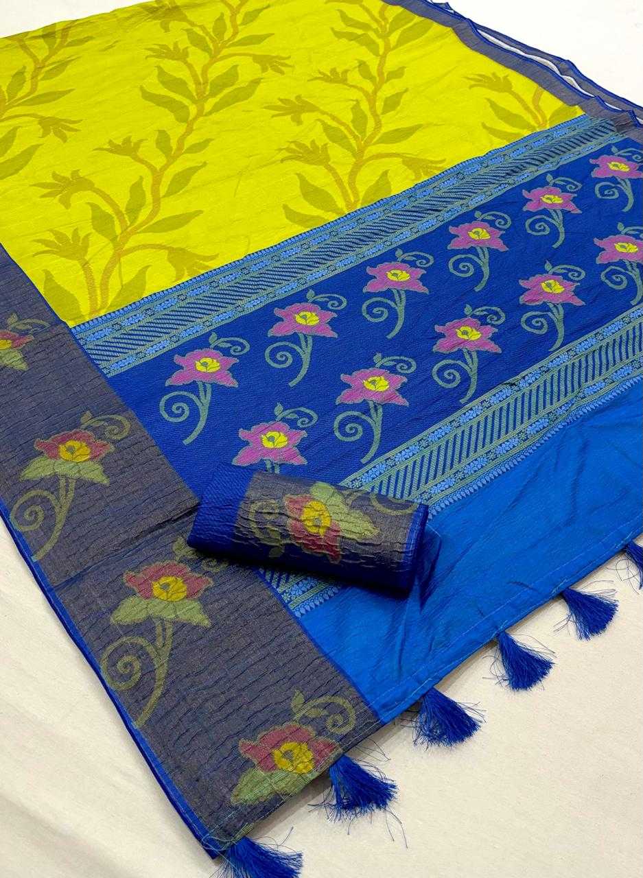 Kirti Crush Silk Patola Saree