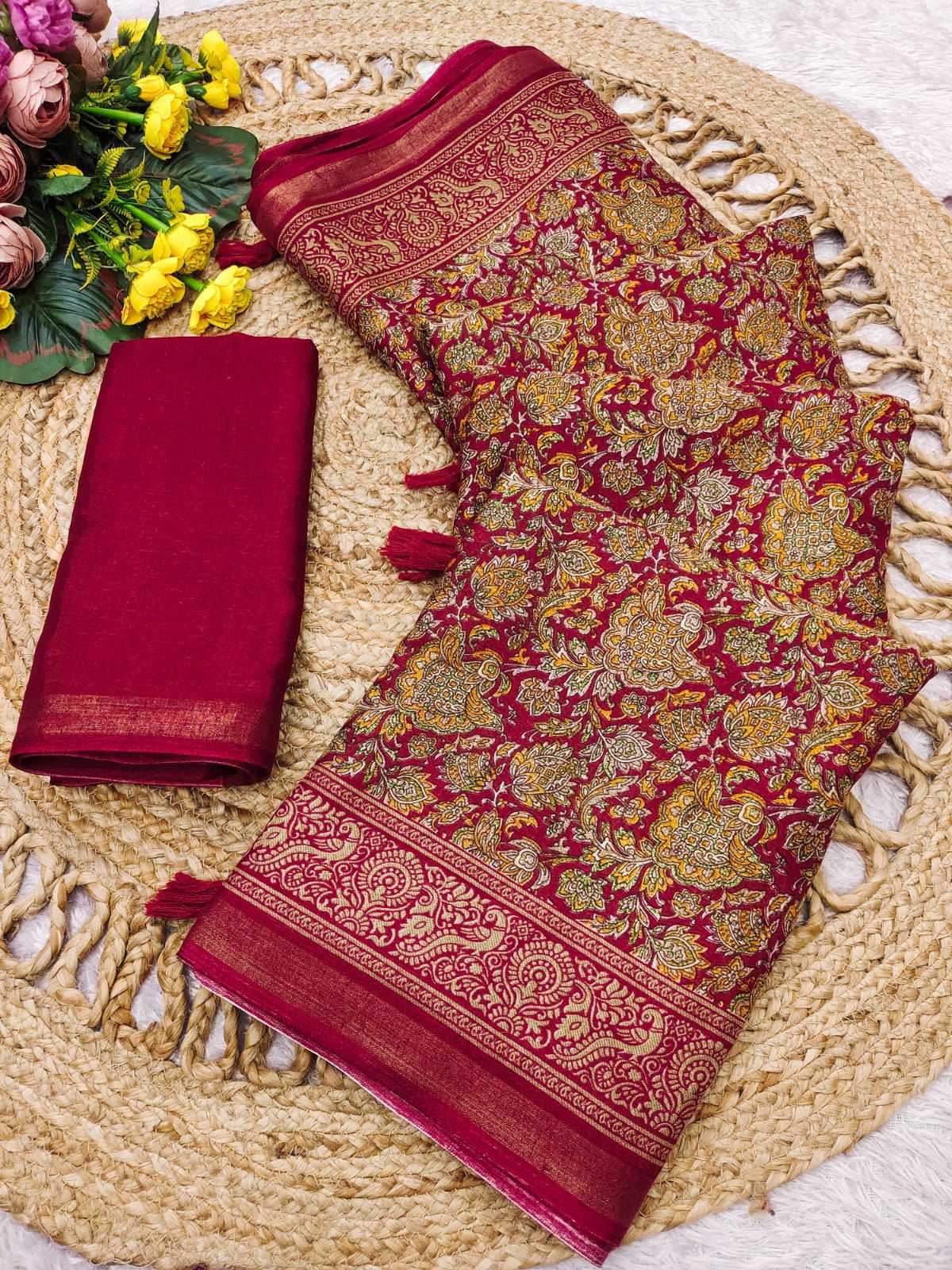 Kirtika Cotton Fancy Saree