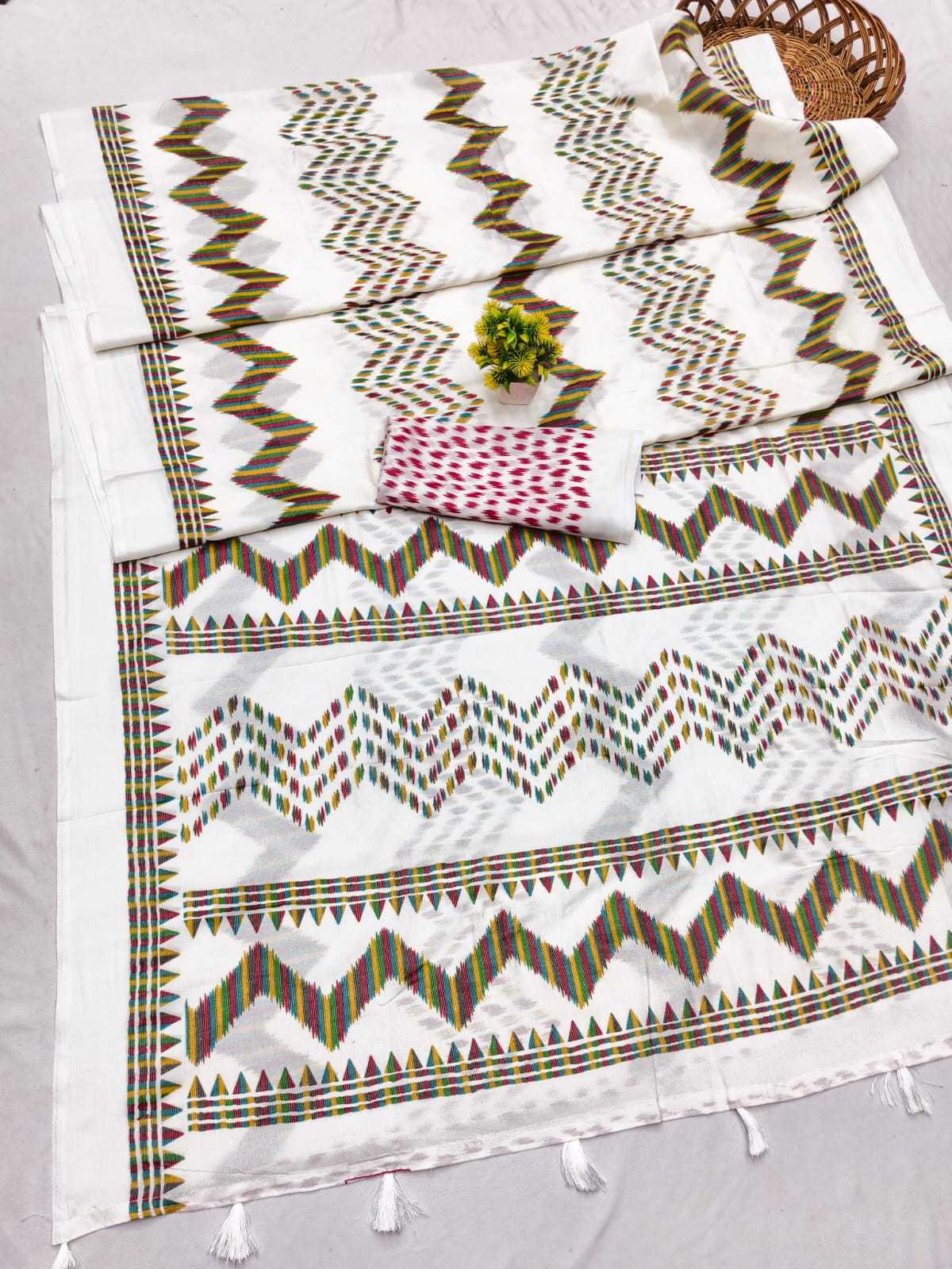 Komal Cotton Printed Silk Saree
