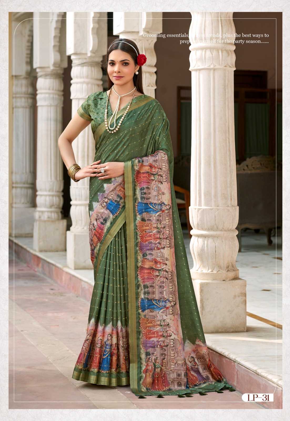 Lapet Soft Silk Saree