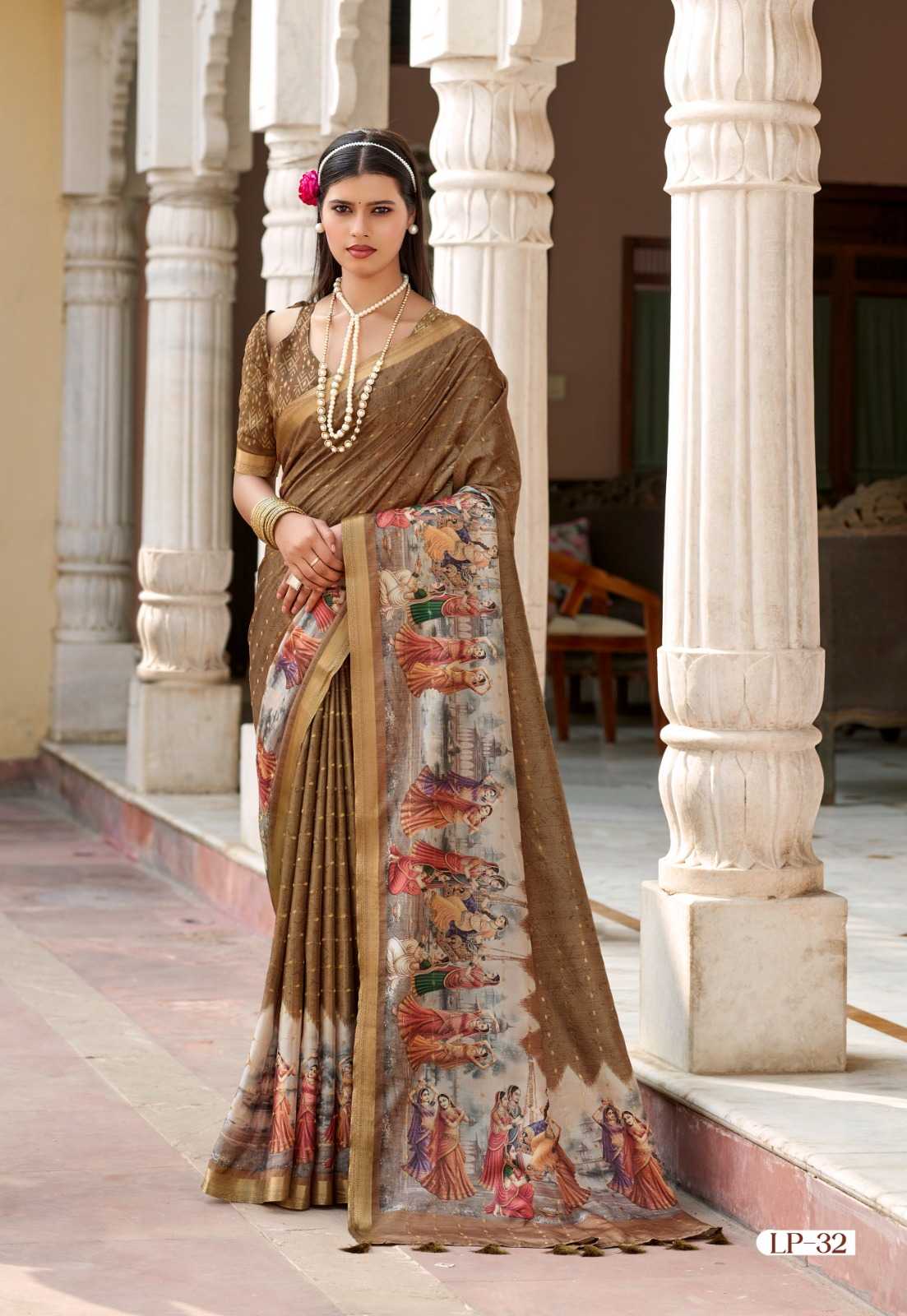 Lapet Soft Silk Saree