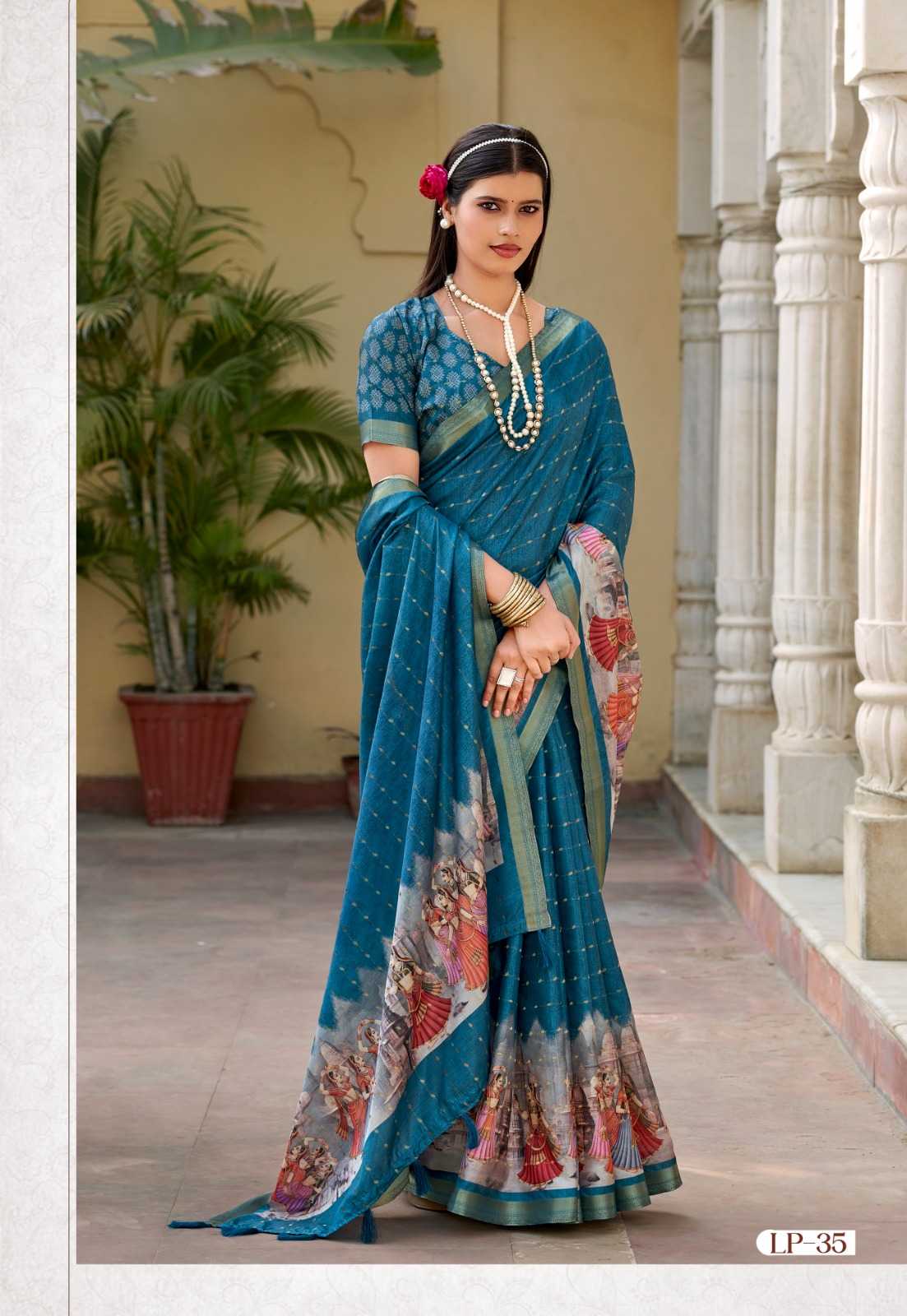 Lapet Soft Silk Saree